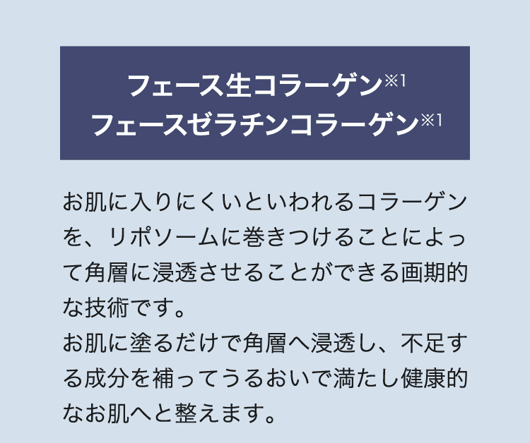 生コラーゲンの浸透と保湿メカニズム｜角層まで届けるスキンケア技術