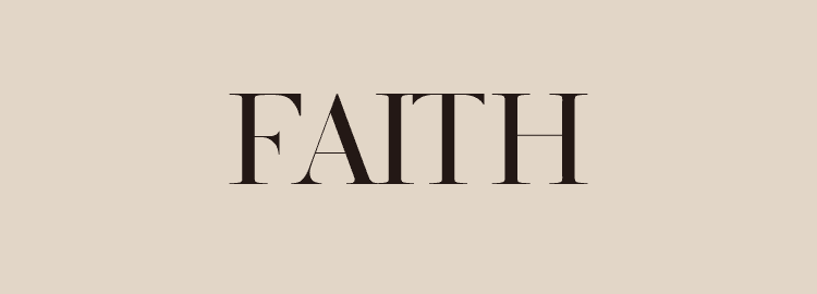 FAITHブランドロゴ｜信頼と品質を象徴するデザイン